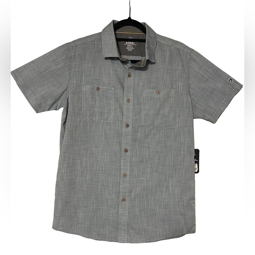 KÜHL Karib Short Sleeve Shirt Men’s S Horizon Blue